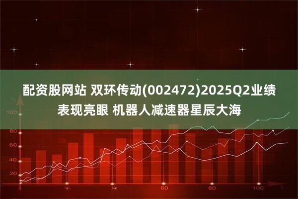 配资股网站 双环传动(002472)2025Q2业绩表现亮眼 机器人减速器星辰大海