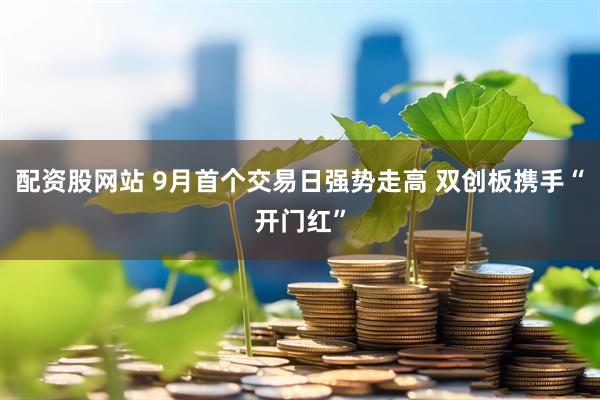 配资股网站 9月首个交易日强势走高 双创板携手“开门红”