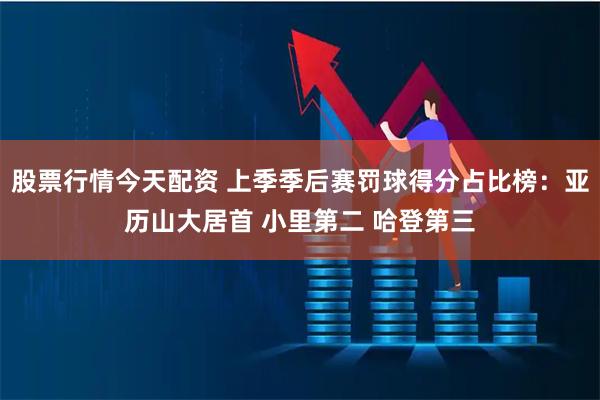 股票行情今天配资 上季季后赛罚球得分占比榜：亚历山大居首 小里第二 哈登第三